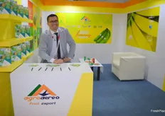 Elias Tagle, based in Moscow, Russia for the exporter Agroaero Ecuador who are banana and ginger growers and exporters.